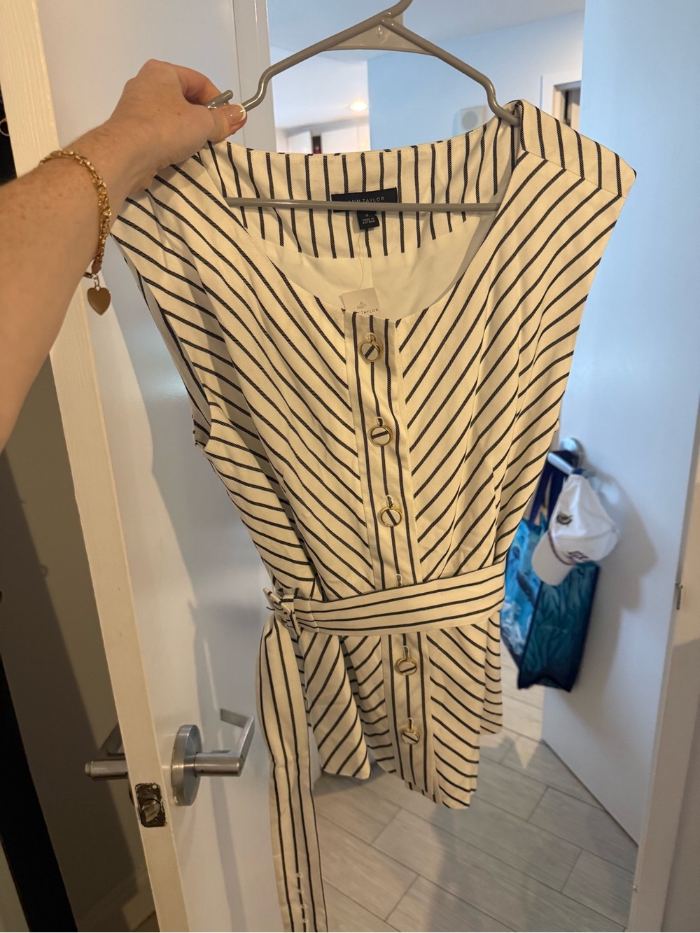 Ann Taylor Belted Top